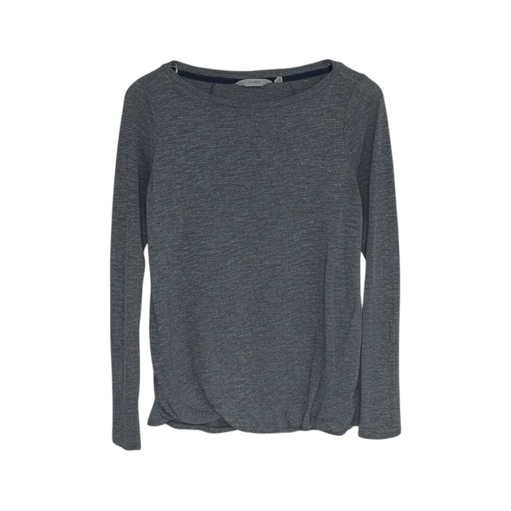 Athleta Suri Bubble Long Sleeve Top XS Grey